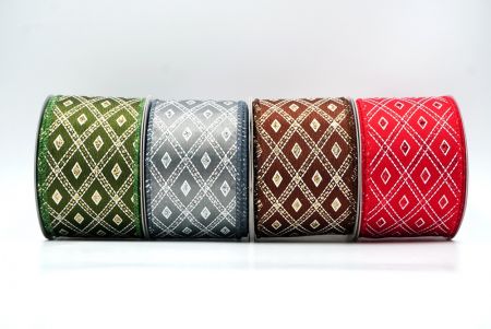 Classic Diamond Plaid Pattern Wired - Classic Diamond Plaid Pattern Wired